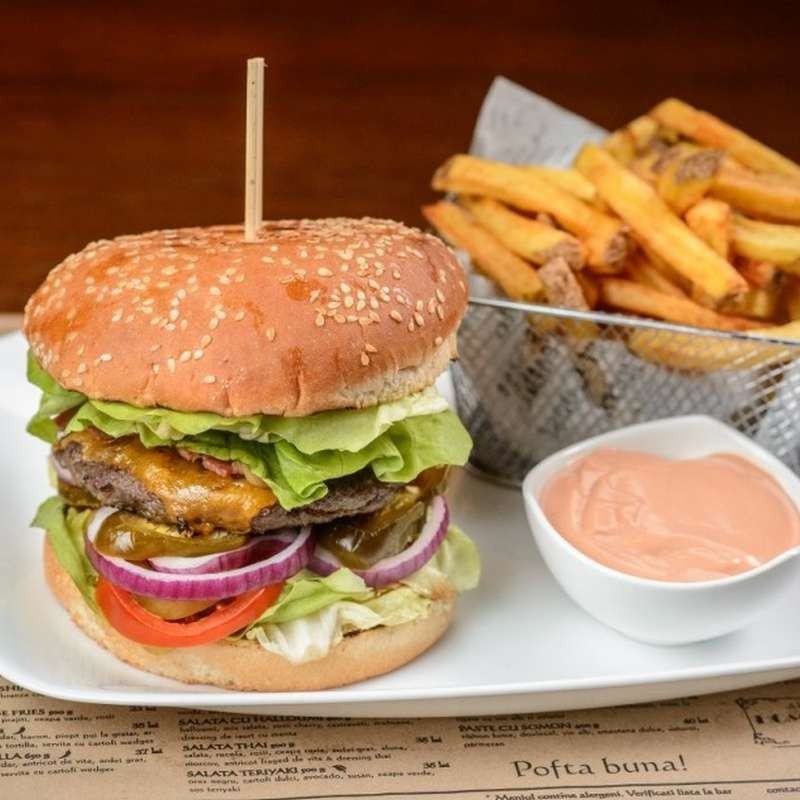 Bazaar's spiced burger (530 g)