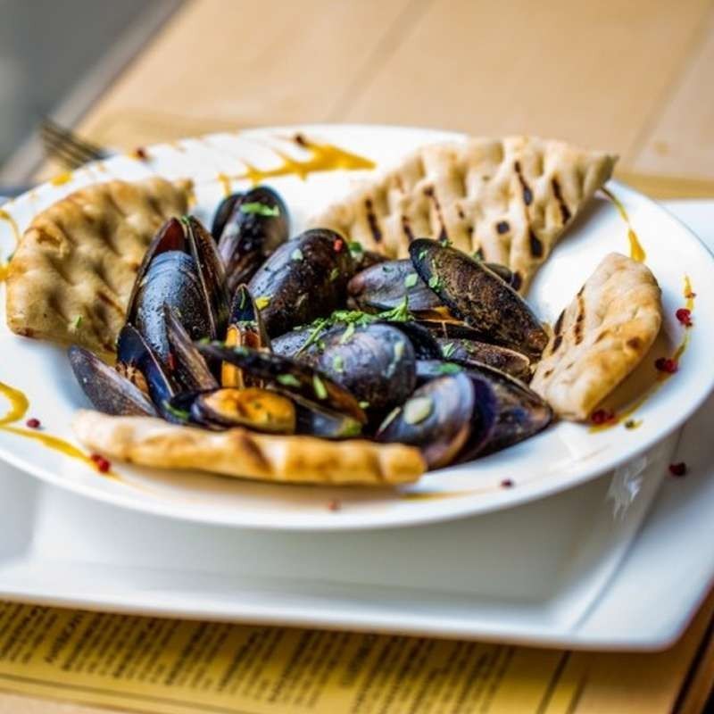 Sauteed mussels (600 g)